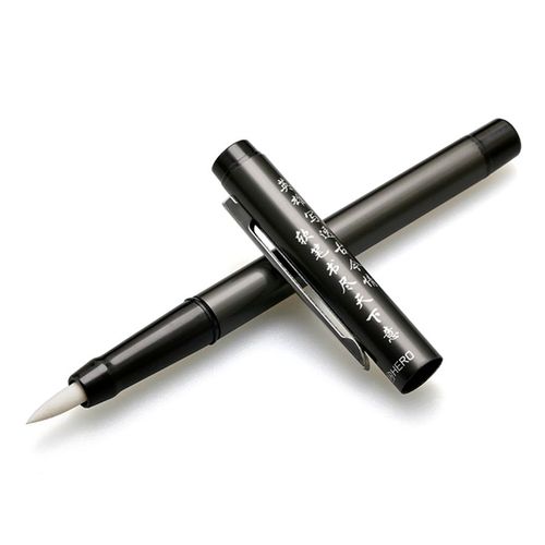 Stylo-Plume De Luxe Hero 98 En Plastique,Stylo-Plume Pour Signature,Brosse Douce,Papeterie Fournitures Scolaires Et De Bureau - Type Black