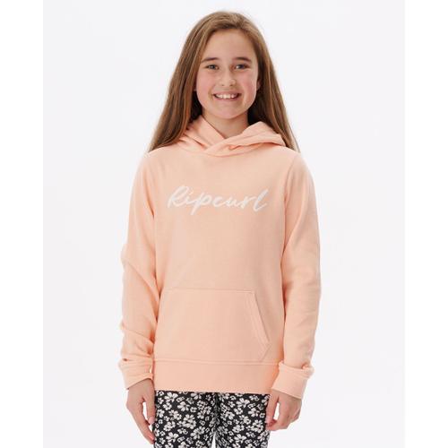 Sweat À Capuche Script Logo Fille