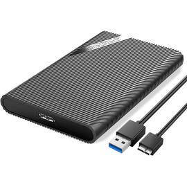 Boîtier Disque Dur Externe adaptateur 2.5  SATA USB 3.0 Pour HDD SSD et  câble