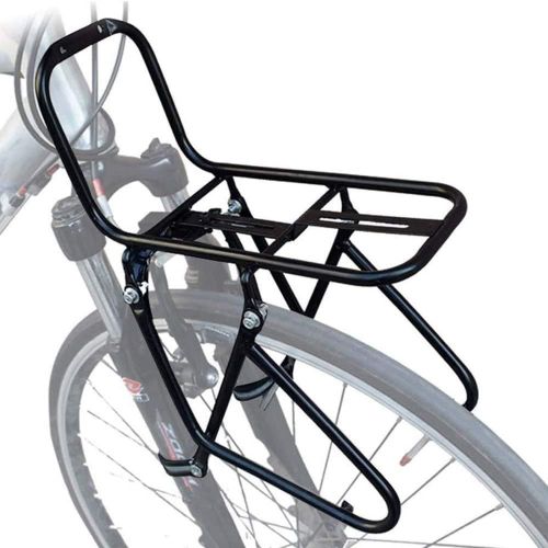Porte Bagage Avant Velo Porte Bagage Vtt 15kg Capacité Porte Bagage Velo, Peut Transporter Un Panier De Vélo/Sacoche Velo/Tente/Sac De Couchage