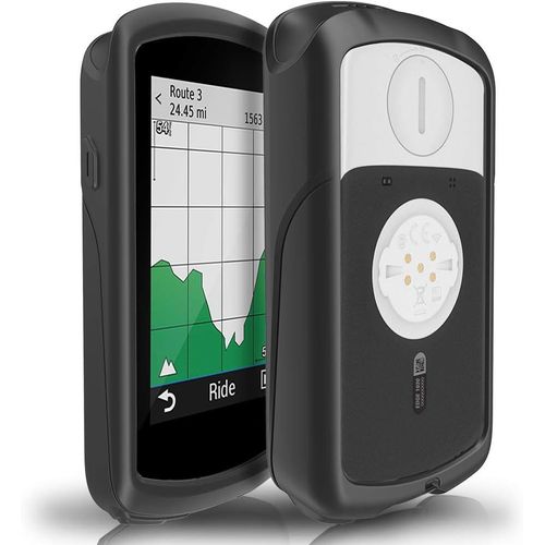 Coque Compatible Avec Garmin Edge 1030 Plus - Housse De Protection En Silicone Étui - Ordinateur De Vélo Accessoires Gps