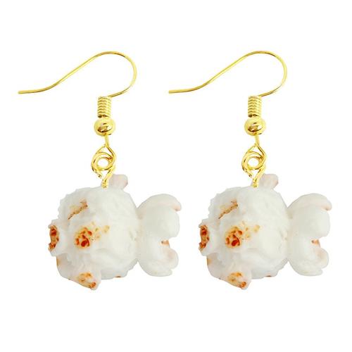 Boucles D'oreilles En Résine Pour Femmes, Goutte D'oreille, Personnalisé, Mignon, Cadeau Pour Enfants, Nourriture, Biscuits, Crème Glacée, Pain, Avocat, Popcorn, Chocolat