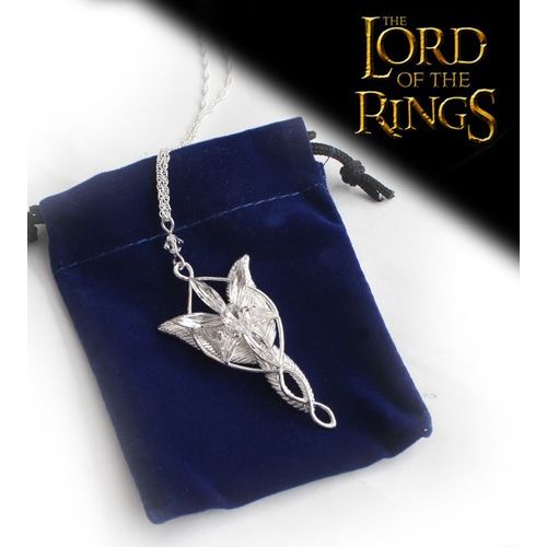 Le Seigneur des Anneaux Arwen Bijou Pendentif Etoile du Soir Replique NN9837 Repliksword