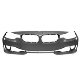 Pare Chocs Avant Pour Bmw Serie 3 F30, 2012-2014, Trous Lave-Phares, Mod. Basis, Neuf À Peindre