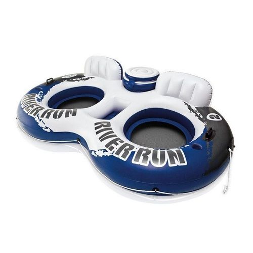 Double Fauteuil Gonflable Intex River Run + Glacière Gonflable