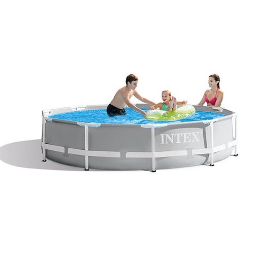LE DEPOT BAILLEUL - Piscine tubulaire ronde Prism Intex 3,05 x 0,76 m avec accessoire Intex