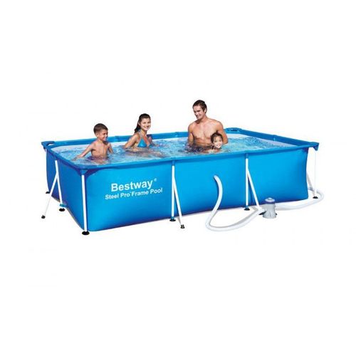 Piscine hors sol Steel Pro 300 x 201 x 66 cm avec pompe