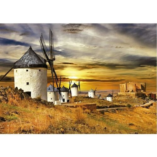 Moulins A Vent. Consuegra - Puzzle De 1500 Pieces