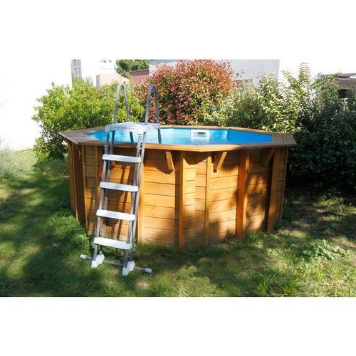 Piscine bois Sunwater 3,60 x 1,20 m liner bleu - Ubbink