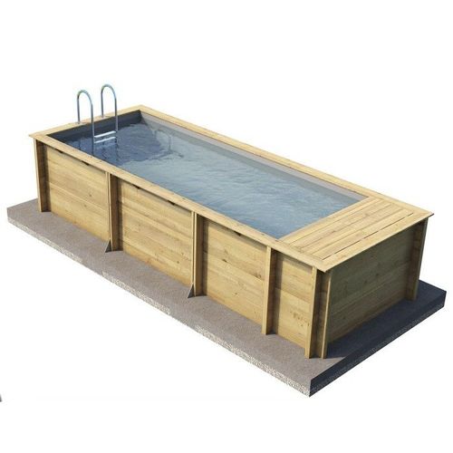 Piscine Bois Hors-Sol Proswell Pool'n Box 6.20x2.50m