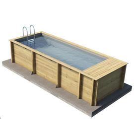 Piscine Bois Hors-Sol Proswell Pool'N Box 6.20x2.50m