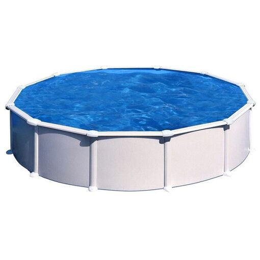 Piscine ronde acier Ø5,70m x H: 1,32m - Filtration à
