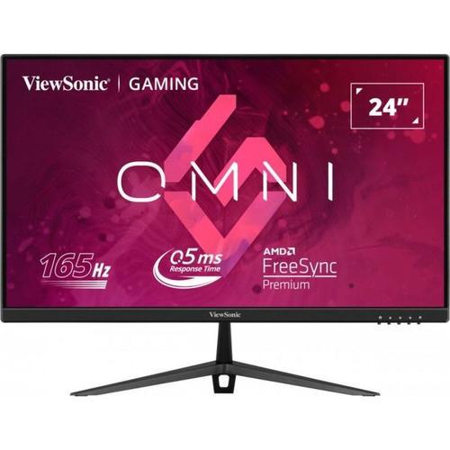 ViewSonic OMNI VX2428 - Écran LED - jeux - 24" (23.8" visualisable) - 1920 x 1080 Full HD (1080p) @ 180 Hz - IPS - 250 cd/m² - 1000:1 - HDR10 - 0.5 ms - 2xHDMI, DisplayPort - haut-parleurs