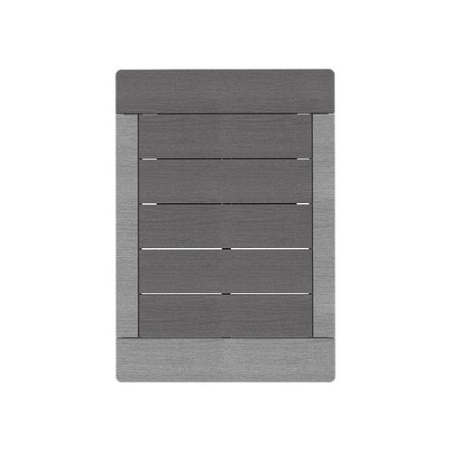 Caillebotis en lames composites pour douche solaire Formidra - Dark Grey