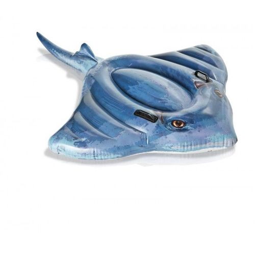 Intex Matelas Gonflable Enfant Raie Manta A Chevaucher Pour Piscine 188 X 145 Cm