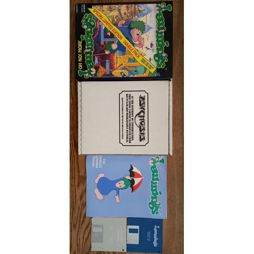 Lemmings Et Ho No! More Lemmings Sur Atari Double Pack Special Limited Edition