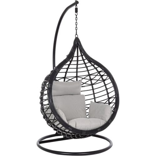 Fauteuil Oeuf Suspendu Bizzotto Torres - Noir