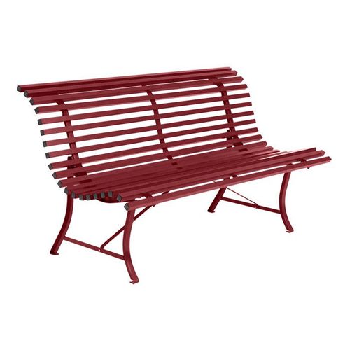 Banc De Jardin Fermob Louisiane - Piment