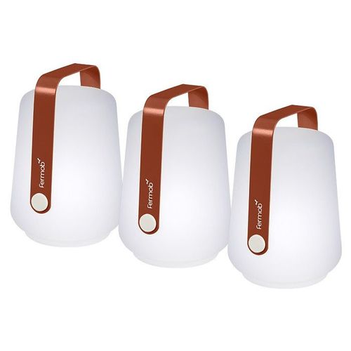 Balad Lot De 3 Lampes Nomades Led D'extérieur H12cm
