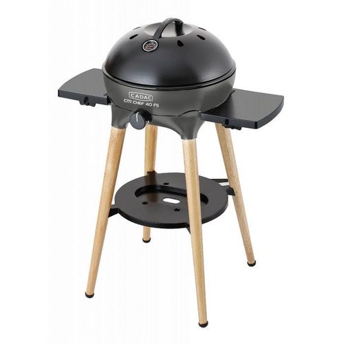 Barbecue à gaz sur pieds Cadac Citi Chef 40 FS Gris Silex