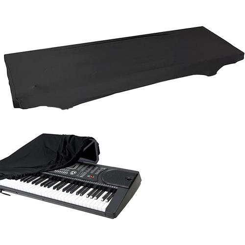 Housse de Piano en Tissu - Housse Anti-poussière Extensible pour Piano  numérique Compatible avec Les modèles de Clavier électronique 61/88  Touches, Piano numérique,Housse de Clavier réglable