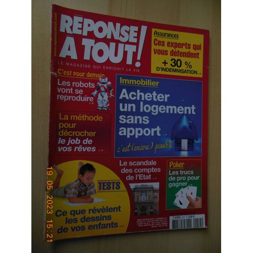 Réponse À Tout ! N° 214