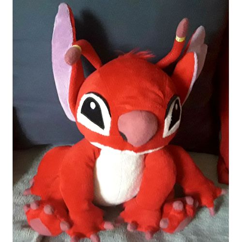 Peluche Leroy Disneyland Paris Disney Lilo Et Stitch Rouge 30 Cm