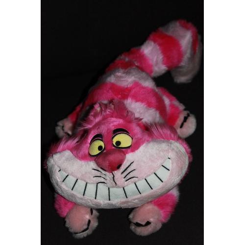 Peluche - Chat D'alice Aux Pays Des Merveilles - Cheshire - Disney