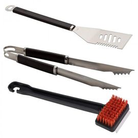 Set 3 ustensiles de barbecue Char-Broil pour débutants