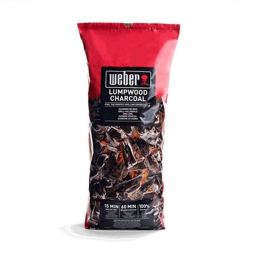 Charbon de bois WEBER 10kg dont 1kg gratuit de charbon de bois