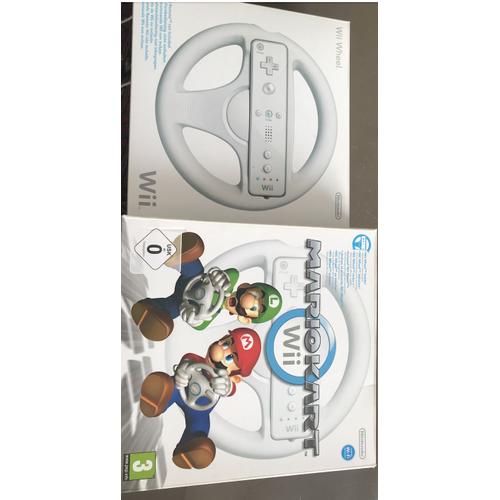 Lot Mario Kart Wii (Wheel Inside) Et Wheel Wii