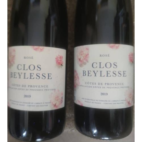 Clos De Beylesse 2019 Côtes De Provence Rosé Domaine De L Abbaye