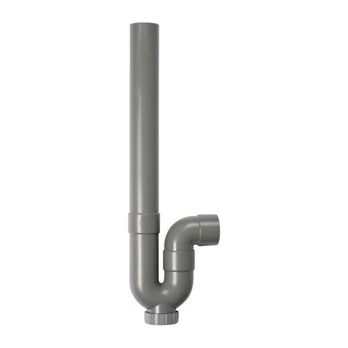 Siphon plastique machine à laver - sortie horizontale - diamètre 40 mm