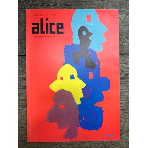 Alice, Revue De Critique Du Temps, Numéro 1, Automne 1998