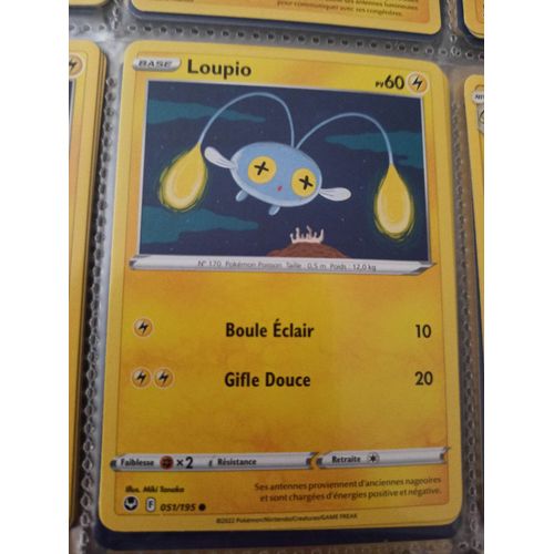 Commune - Pokemon - Tempête Argentée - Loupio 51/195