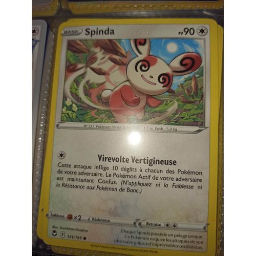 Commune - Pokemon - Tempête Argentée - Spinda 141/195