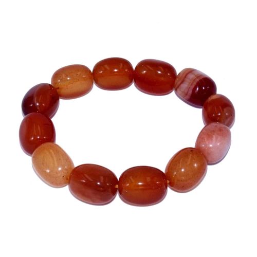 Bracelet Cornaline Ovale