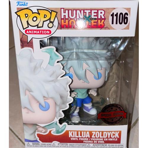 Figurine Funko Pop ! Hunterxhunter - Killua Zoldyck - N°1106 - Special Edition