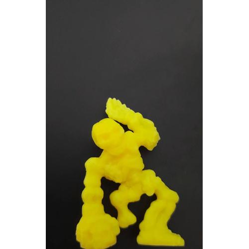 Monster In My Pocket Série 1, Nom De La Figurine Skeleton Numéro 47, Couleur Jaune, Taille 4,5 Cm, Jeu Vintage Des Années 1990, Matière Plastique. Jeu,Jouet, Figurine, Collection 