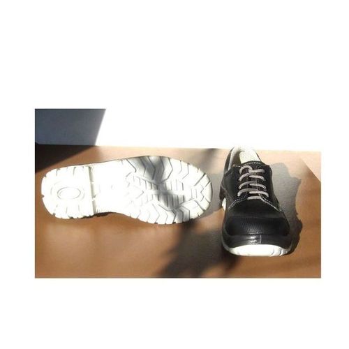 Chaussures Pro Baskets Basses Securite Lacets Rivets Chantier Professionnelsouliers Shoes Cuir Neuf Noir Peau Basket Tennis Securit Pleine Fleur Noire Surembout Protections Embout Acier 39 40 Ouvriers