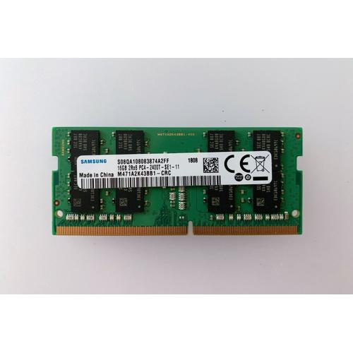 Samsung - Memoire RAM PC4-2400T 16GB DDR4 SODIMM