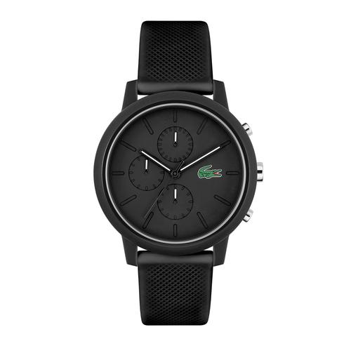 Lacoste Pour Des Hommes 12.12 Montre Chrono, Noir