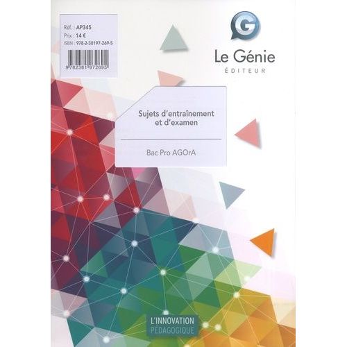Sujets D'entraînement Et D'examen Bac Pro Agora