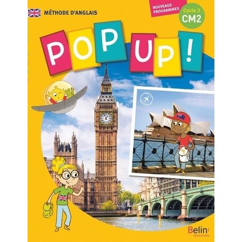 Anglais Cm2 Cycle 3, Pop Up