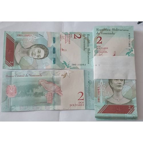 Venezuela 2 Bolivares 2018 Neuf/Unc