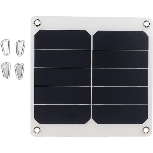 15w Panneaux Solaires Chargeur Solaire Pratique Usb Haute Efficacité De Conversion Lumière 5v Portable Batterie Solaire Pour Camping Randonnée Vélo