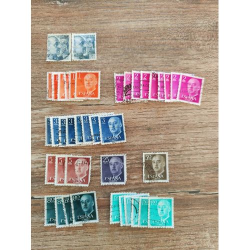 Anciens Timbres Espagnols, Franco