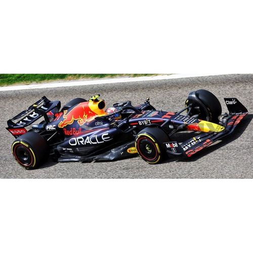 Minichamps 1/43 - 417220111 - Red Bull Rb18 - Saudi Arabian Gp 2022 (S. Perez)-Minichamps
