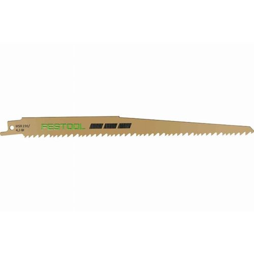 Lame de scie sabre Wood Universal HSR 230/4,3 BI/5 FESTOOL pour RSC 18 - 5 pièces - 577487