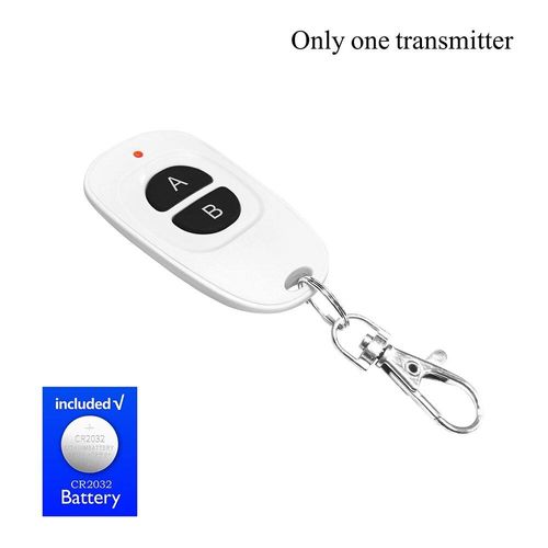 Interrupteur à télécommande sans fil,433Mhz,10A DC 6V 12V 24V 30V 36V,Mini relais émetteur-récepteur RF pour pompes,lampe,ventilateur LED - Type 1T